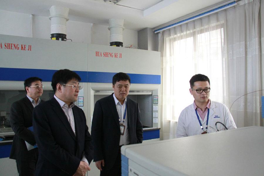 乳山市委书记高书良到人生就是搏官网调研